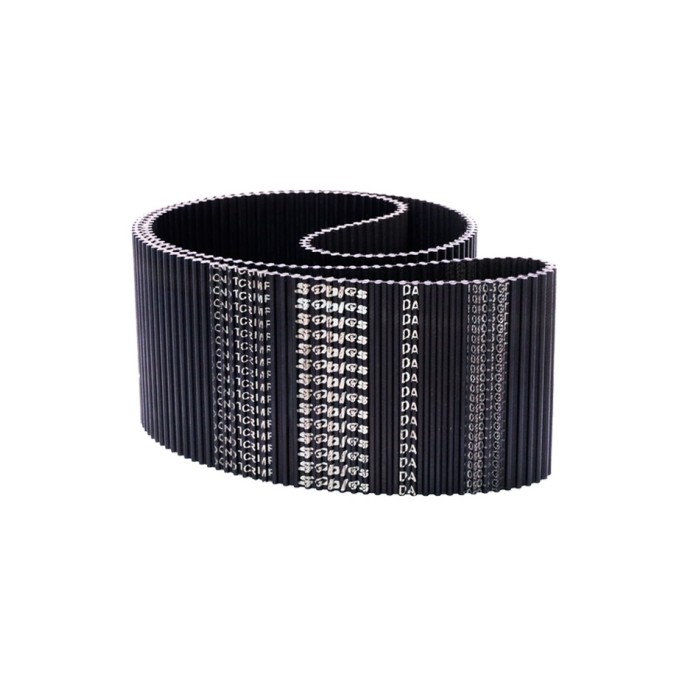 970 DS5M Double Sided Timing Belt Industrial Rubber Belts For Accuracy