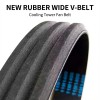 Rubber Wide Angle V Belt | 7M | Compact Drive Belt | Low Noise & Shock Absorbing | Industrial Machinery | OEM ODM