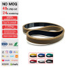 Stable Transmission Customize Coated Rubber Flat Belt with Holes, Grinding or Grooves