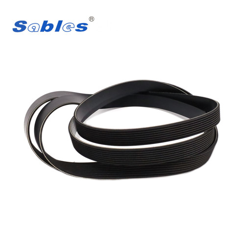 Rubber Covered Poly-V Belt | High Grip Ribbed Belt for Industrial Conveying | OEM ODM