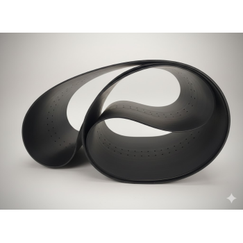 Smooth Running Customize Rubber Endless Flat Belt