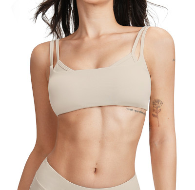 Double-Strap Square-Neck Sports Bra
