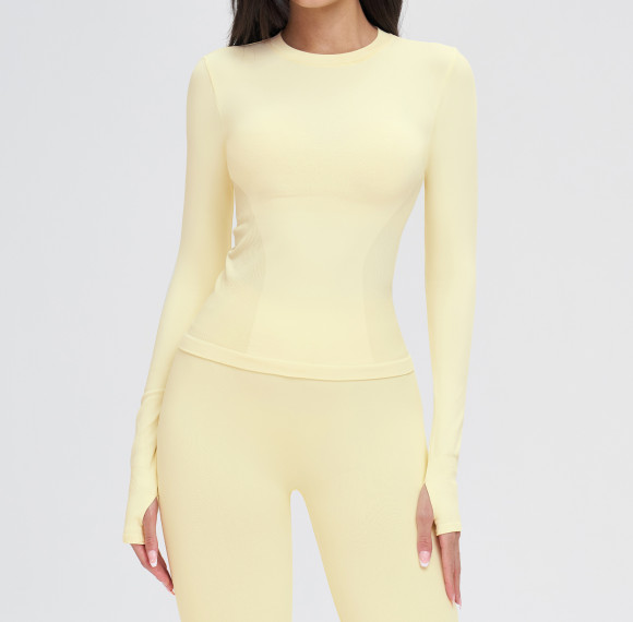 Seamless Sculpt Long Sleeve Compression Top