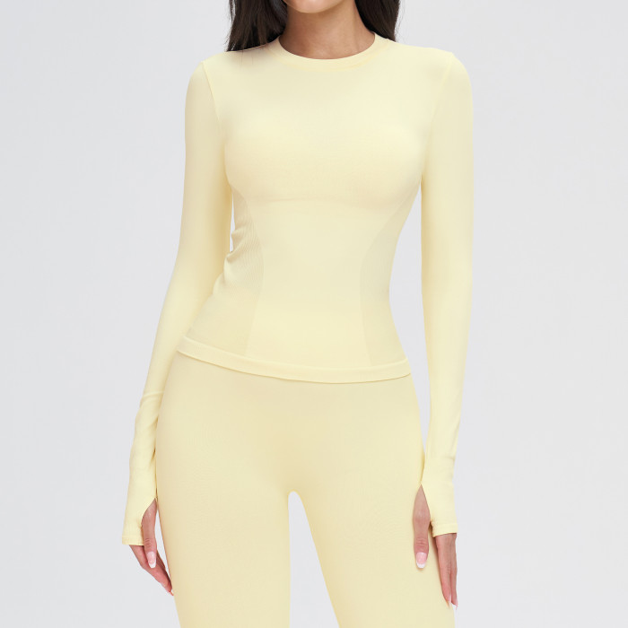 Seamless Sculpt Long Sleeve Compression Top