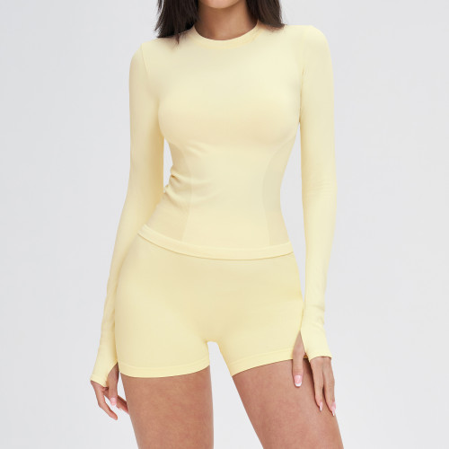 Seamless Sculpt Long Sleeve Romper