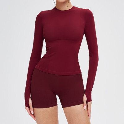 Seamless Sculpt Long Sleeve Romper