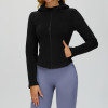 Sculpt Fit Zip-Up Hoodie Jacket | Hooded Active Layer