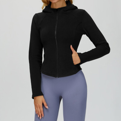 Sculpt Fit Zip-Up Hoodie Jacket | Hooded Active Layer