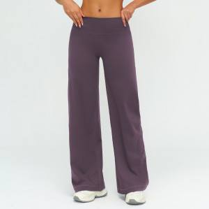 High-Waist Wide-Leg Yoga Pants