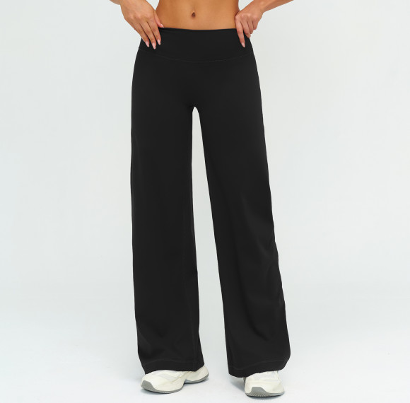 High-Waist Wide-Leg Yoga Pants