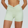 Twist-Waist Sculpt Biker Shorts
