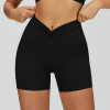 Twist-Waist Sculpt Biker Shorts