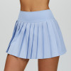 High-Waist Pleated Performance Skort
