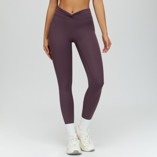 Twist-Waist Sculpting Leggings