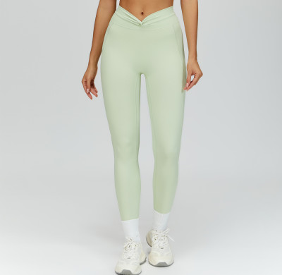 Twist-Waist Sculpting Leggings