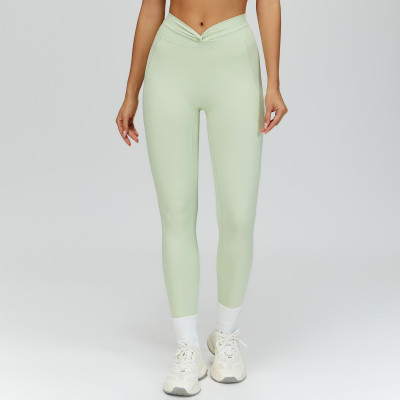 Twist-Waist Sculpting Leggings