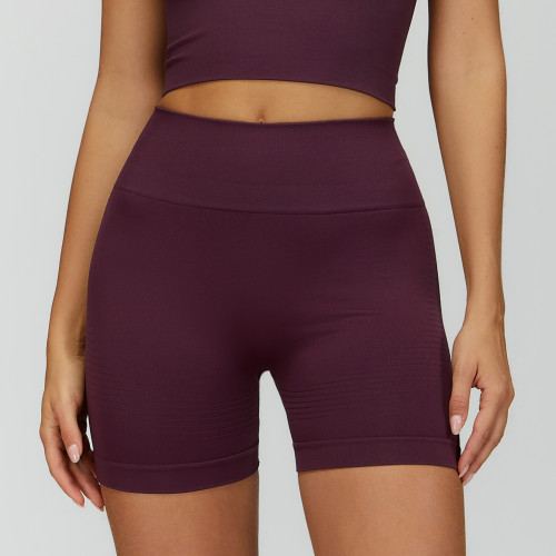 Seamless High-Waist Sculpting Biker Shorts