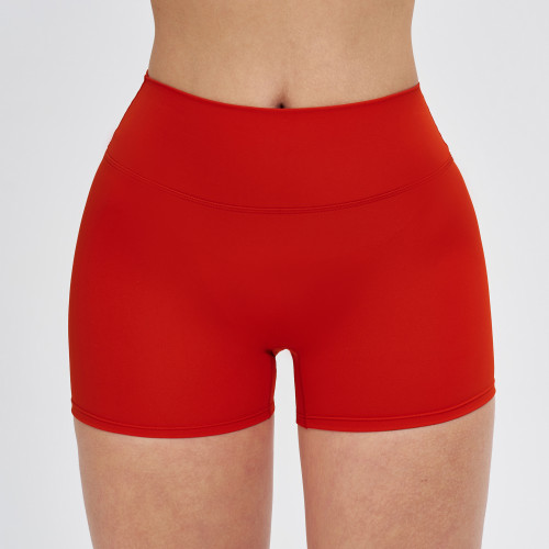 High-Waist Sculpting Biker Shorts