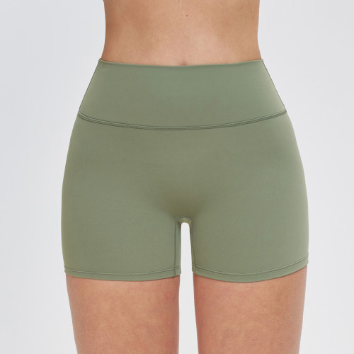 High-Waist Sculpting Biker Shorts