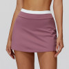 High-Waist Performance Tennis Mini Skirt
