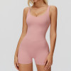Second-Skin Sculpt One-Piece Romper
