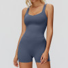 Second-Skin Sculpt One-Piece Romper