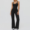 SculptFlex Flared-Leg One-Piece Jumpsuit