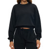 CozyLine Cropped Sweatshirt & Drawstring Jogger Set