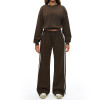 EasyTrack Cropped Sweatshirt & Wide-Leg Jogger Set
