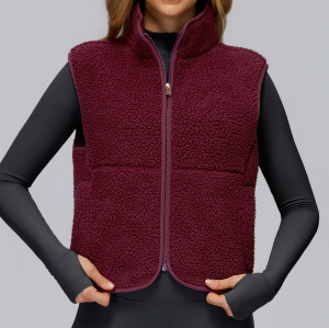 CozyLayer Sherpa Zip-Up Vest