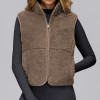 CozyLayer Sherpa Zip-Up Vest