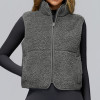 CozyLayer Sherpa Zip-Up Vest