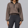 CoreEase Half-Zip Cropped Pullover