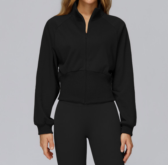 AirSoft Full-Zip Stand-Collar Jacket