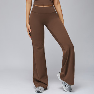 High-Waist Wide-Leg Yoga Pants