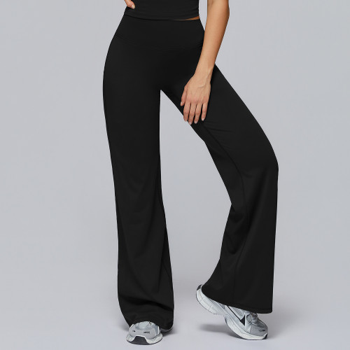 High-Waist Wide-Leg Yoga Pants