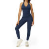 WrapLift Halter Tank & High-Waist Leggings Set