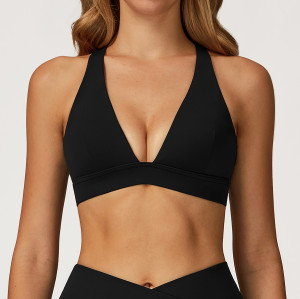 Deep V Sculpt Bra Top