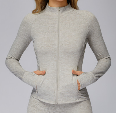 Sculpt Fit Full-Zip Track Jacket