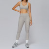 Seamless Sculpt Sports Bra & High-Waist Leggings Set