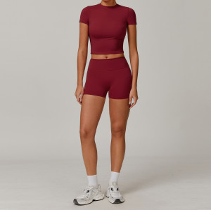 OEM & ODM Zechuang Brushed Yoga Suit Set - High-Waisted, Tight-Fitting Women's 8886 Versatile Yoga Fitness Wear & Running Sports Suit for Wholesale & Sourcing Agents