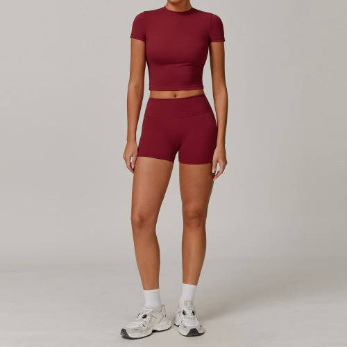 OEM & ODM Zechuang Brushed Yoga Suit Set - High-Waisted, Tight-Fitting Women's 8886 Versatile Yoga Fitness Wear & Running Sports Suit for Wholesale & Sourcing Agents