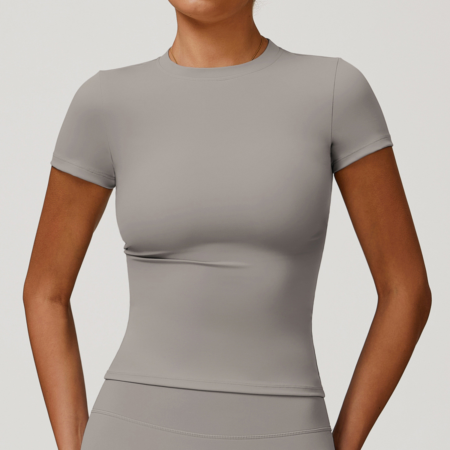 Short-Sleeved Fitness Top