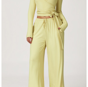 Customizable Zechuang Women's Brushed Yoga Set - Quick-Drying Backless Sportswear for Fitness & Running, OEM/ODM Manufacturing Available for Wholesale Clients