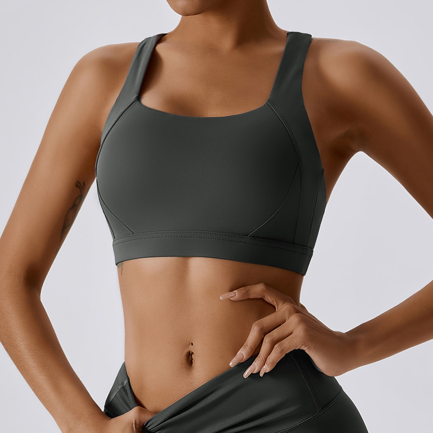 custom women's sports bra