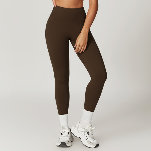 OEM & ODM Zechuang Running Bare-Feel Quick-Drying Fitness Pants - Breathable High-Waisted Hip-Lifting Yoga Pants for Women, Perfect for Wholesale & Sourcing Agents