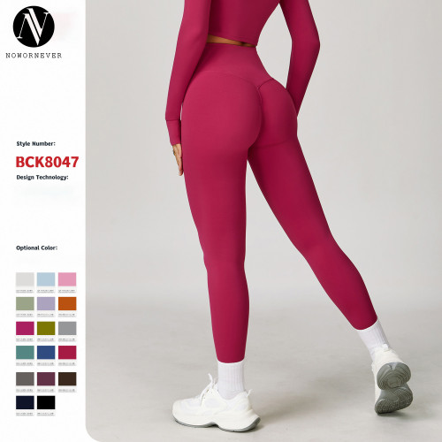 OEM & ODM Zechuang Running Bare-Feel Quick-Drying Fitness Pants - Breathable High-Waisted Hip-Lifting Yoga Pants for Women, Perfect for Wholesale & Sourcing Agents