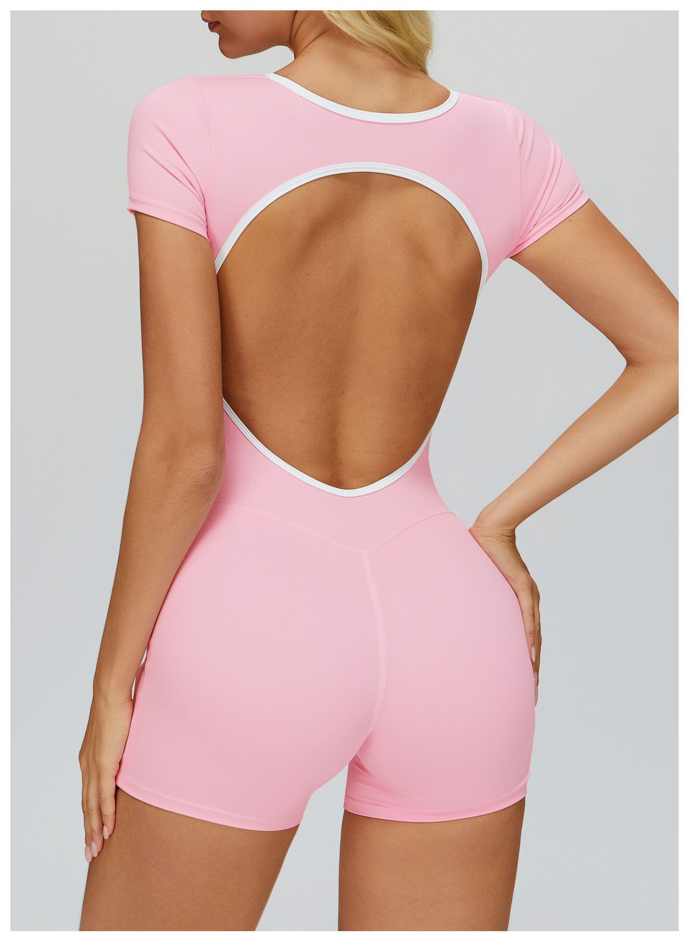 tight-fitting yoga wear
