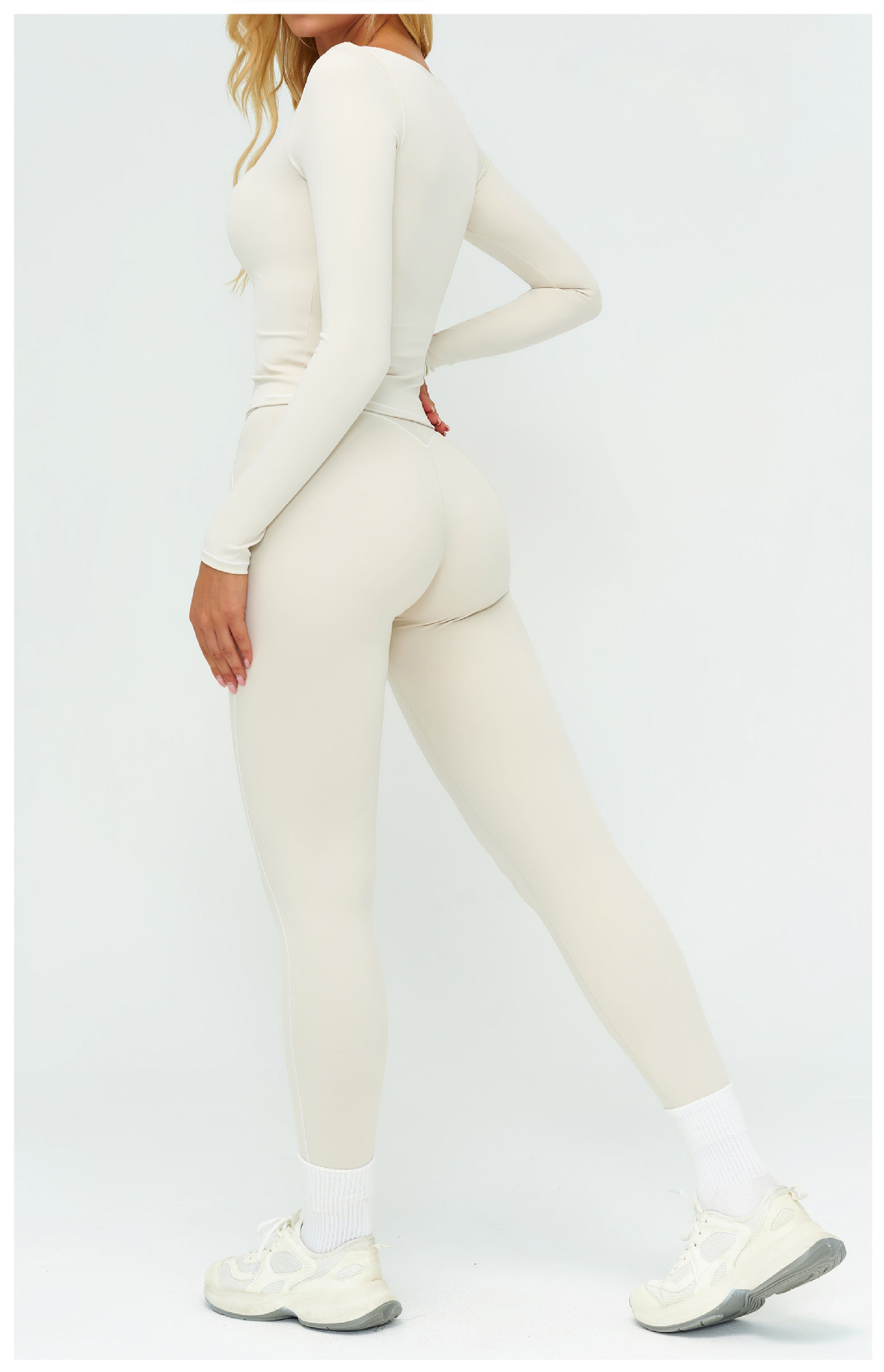 color-blocked fitness outfits for women