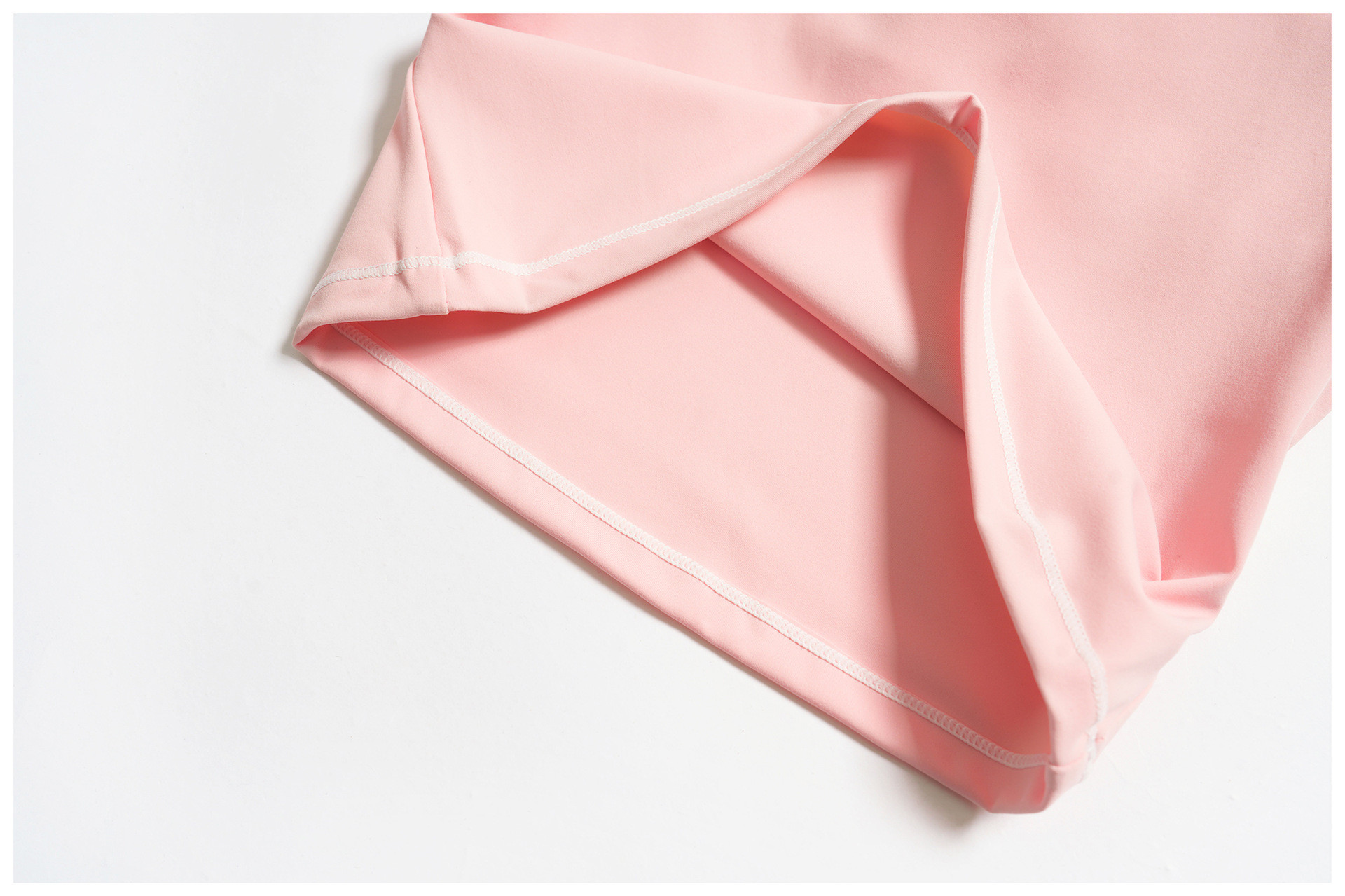 brushed fabric sports top